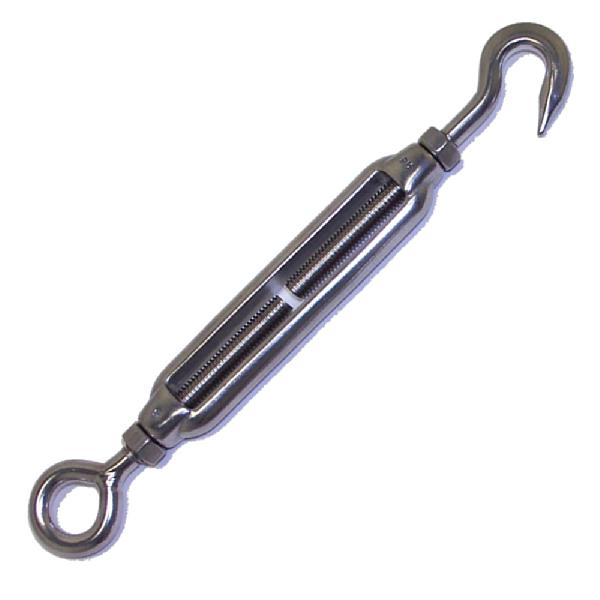 7/32" X 4-3/4" Hook & Eye Turnbuckle (5 PACK)