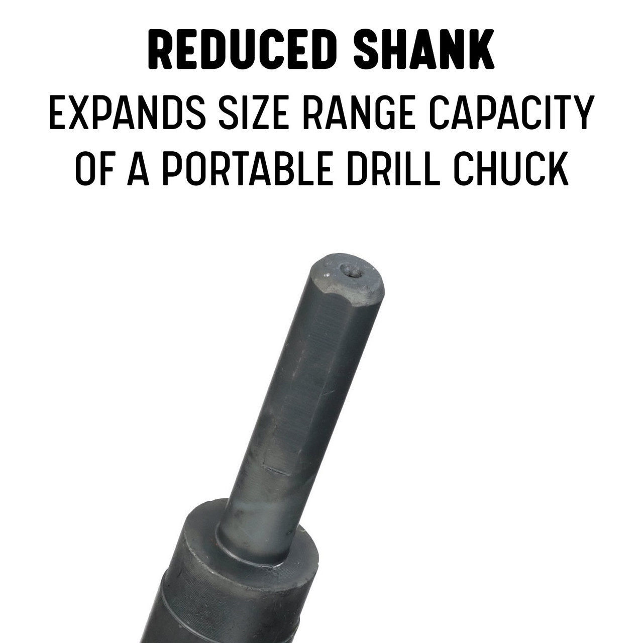 5/8" x 1/2" Shank High Speed Silver & Deming Drill Bit.  2