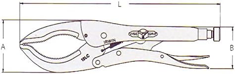 VISE-GRIP 3 1/8" cap. Large Jaw Locking Plier 2