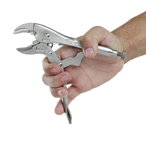 IRWIN VISE-GRIP New Fast Release Curved Jaw Locking Pliers with Wire Cutter Size & Fit Guide 