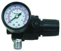 VAPER 1/4" NPT Air Regulator With Gauge (up to 180 PSI)