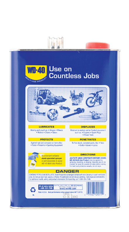 1 GALLON WD-40® MULTI-USE PRODUCT 1 1 GALLON WD-40® MULTI-USE PRODUCT 1