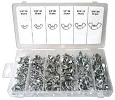 7691 150PC WING NUT ASSORTMENT