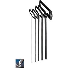 Eklind 5 Pc. Metric Long Standard Grip Hex T-Handle Set