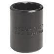 GREY PNEUMATIC 3/8" dr. 19MM Metric 12 pt. shallow impact socket