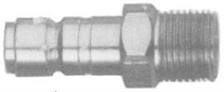 MILTON "G" Style 1/2" NPT Male Coupler Plug Made in U.S.A.