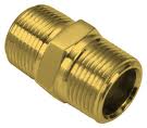 1/4" NPT Male x 1/4" NPT Male Hex Nipple