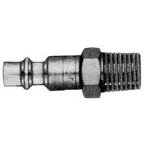 MILTON "M" Style 1/4" NPT Male Coupler Plug (Most Popular) Made in U.S.A.
