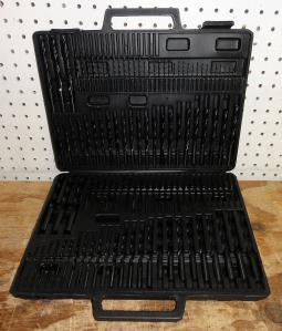 115 pc HSS Drill Bit Set Sizes: 1/16 to 1/2 by 64ths
