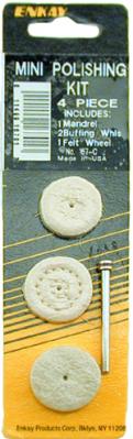 167-C Enkay 4 pc Mini Polishing Kit