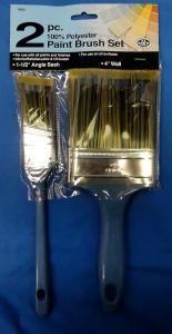 1984 2 pc Paint Brush Set sizes: 1 1/2