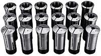 5C Round 18 Piece Collet Set 1/16