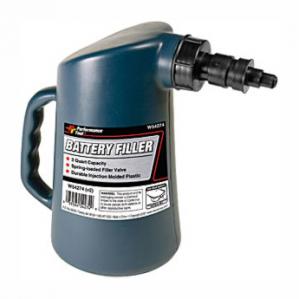 Performance Tool Battery Filler with Auto Shut Off and Drip-Free Valve
