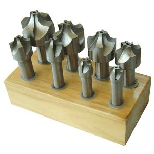 CRE139 8 pc Corner Rounding End Mill Set