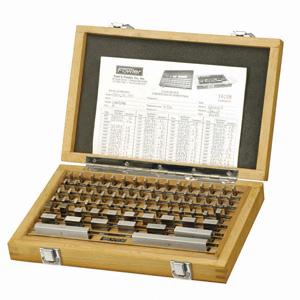 36PC GAGE BLOCK SET SQUARE INCH SERIES
