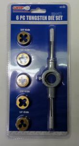 53180 GRIP 6 pc tungsten Die Set SAE 1/4