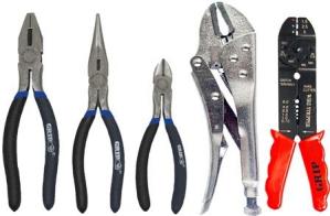 57100 GRIP 5 pc Mechanic Plier Set