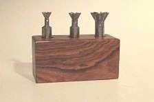 MCD2749 3 pc HSS Dovetail Cutter Set 45 Degree 3/8