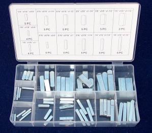 MK60 60 pc. Machinery Key Assortment (comes in plastic case)