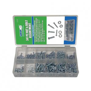 347 pc. Nut & Bolt Assortment (comes in plastic case)