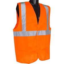 ORANGE HI-VIS ECONOMY SAFETY VEST