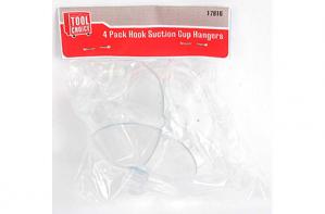 TOOL CHOICE 4 PACK HOOK SUCTION CUP HANGERS