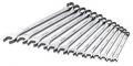 13 pc Fractional Combination Wrench Set Sizes: 1/4