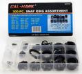300 pc. Snap Ring Assortment includes both Internal & External (comes in plastic case)