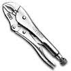 VISE-GRIP 4" Two Curved Jaws With Wire Cutter Locking Plier