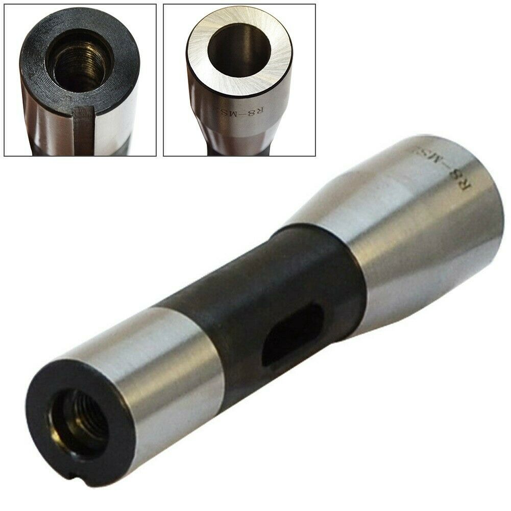 R8 Shank to 1MT Drill Chuck Arbor Adapter Sleeve