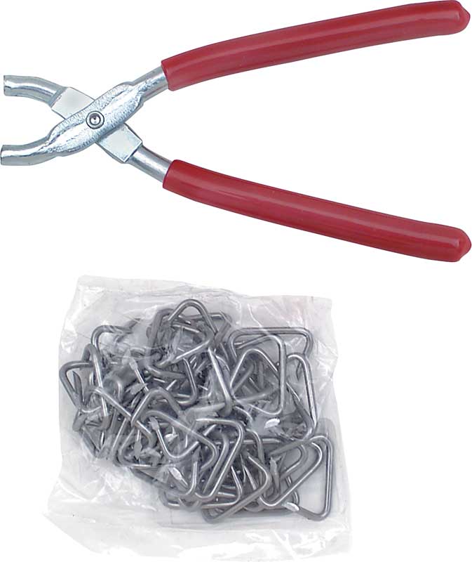Hog Ring Plier Set with Clips