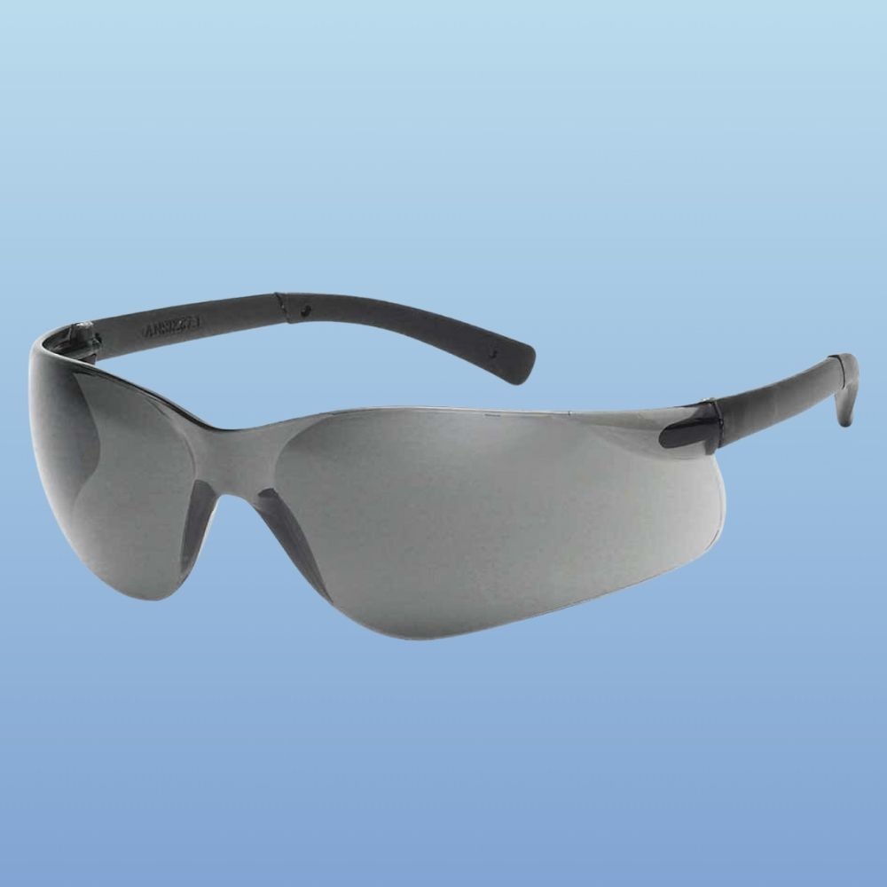 Gray Safety Glasses Gray/Black Frame (12 pack) Gray Safety Glasses Gray/Black Frame (12 pack)