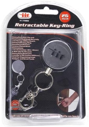 26 Inch Retractable Key-Ring