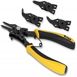 18402 Titan Convertible Internal-External Snap Ring Plier Set