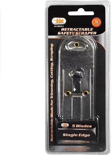 Retractable Safety Scraper with 5 Blades