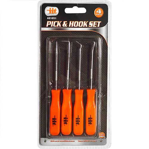 4 pc Pick & Hook Set