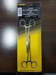 4355-6C Enkay 2 pc Stainless Steel All Purpose Clamp Set