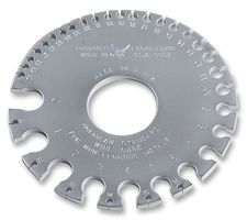 PEC Tools American Standard Wire Gage for Non-Ferrous Metals Range: 0-36 Gage Made in U.S.A.