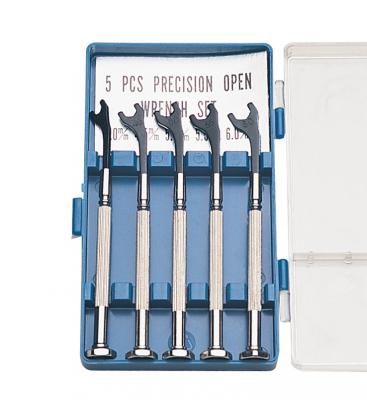 5 pc METRIC Mini Precision Wrench Set Sizes: 4.0MM to 6.0MM