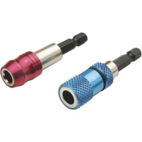 62285 2 pc Quick Change Bit Holder Set 1/4