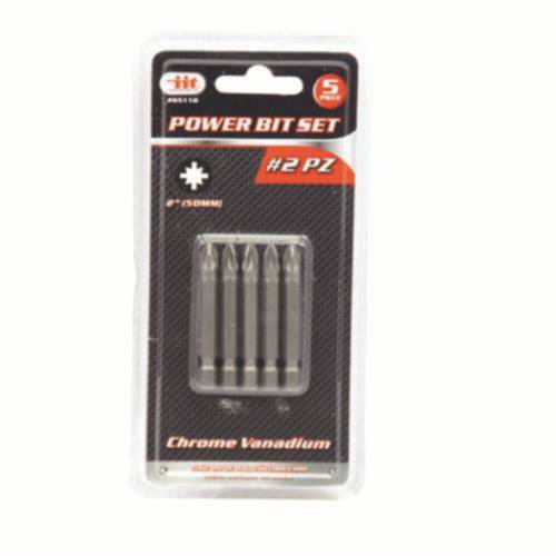 5 pc #2 PZ Phillips Power Bit Set