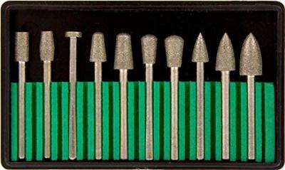 82310DD 10 pc High Speed Steel Burr 1/8