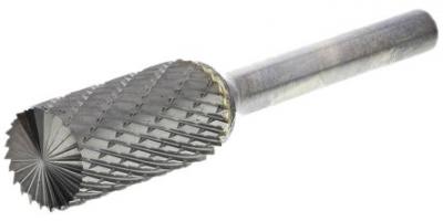 SB-7D Carbide Burr Double Cut Cylindrical End Cut 1/4 x 3/4 x 1 x 2 3/4 