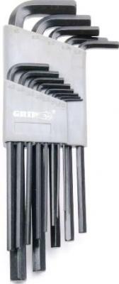 GRIP 13 pc Metric Hex Key Set Sizes: 1.27 mm to 10 mm