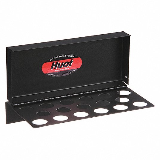 R8 COLLET RACK BY HUOT( HOLDS 16 Pc.)