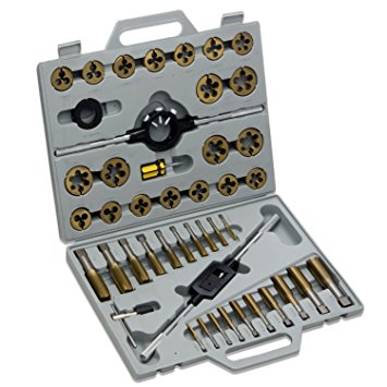 Neiko 45 pc Metric Titanium Coated Tap and Die Set Sizes: 6MM-1.00 to 24MM-3.00