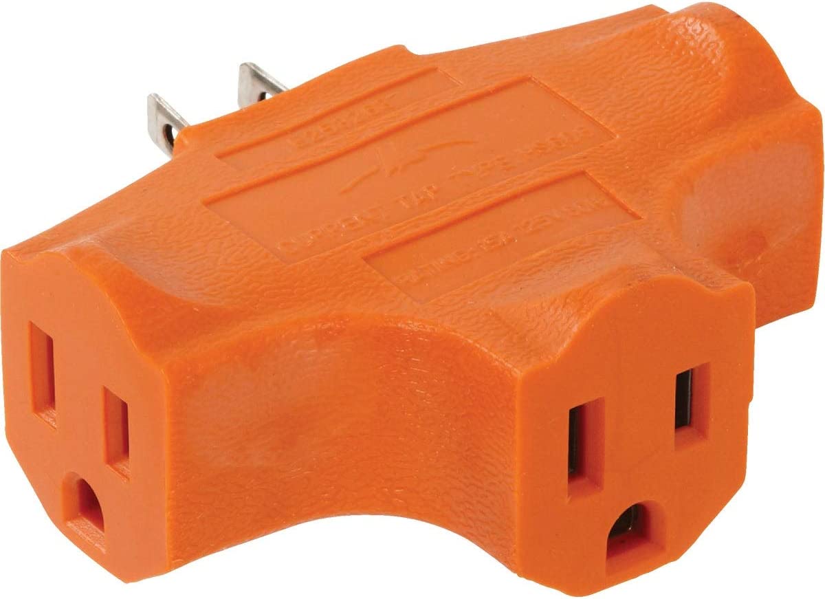 3-WAY OUTDOOR ADAPTOR W/UL LISTING