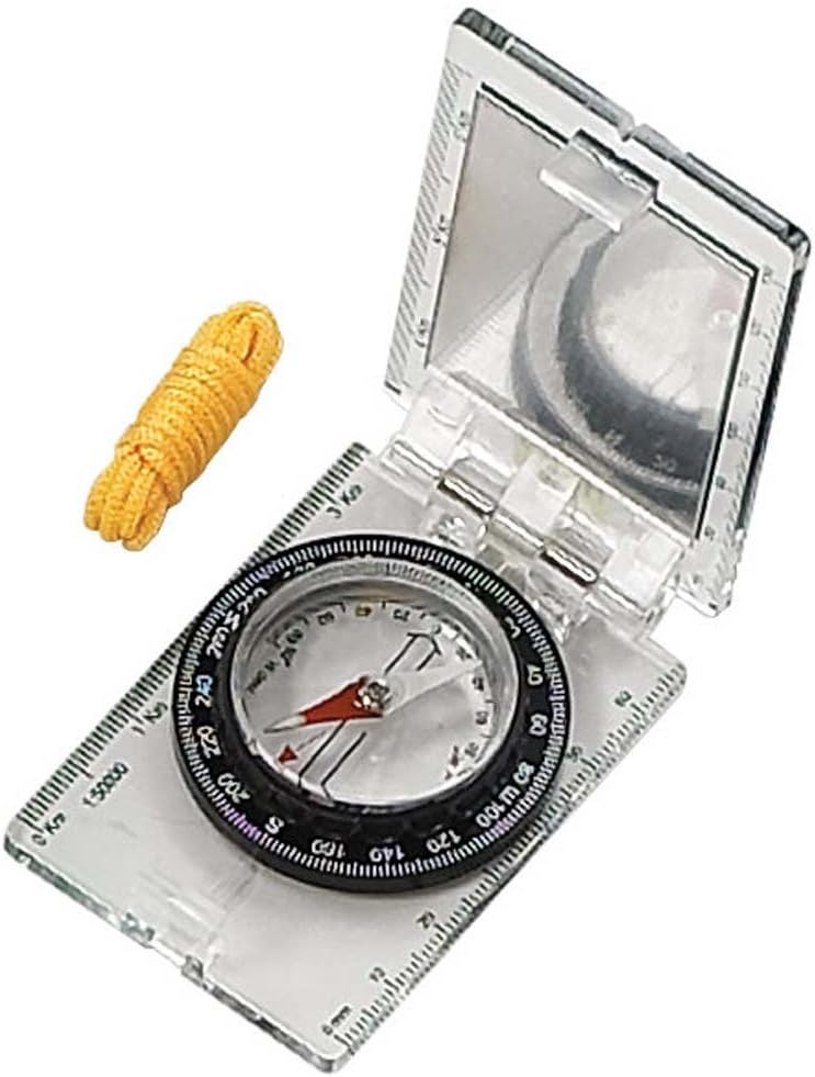 Compass with Mirror on Lanyard