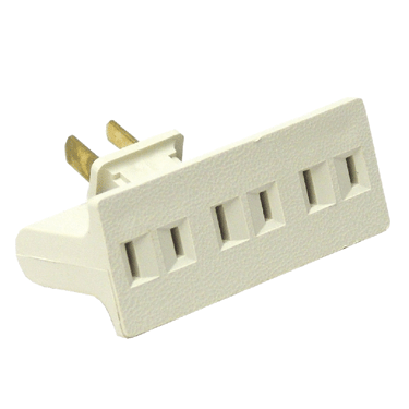 3-Outlet Swivel Wall Tap