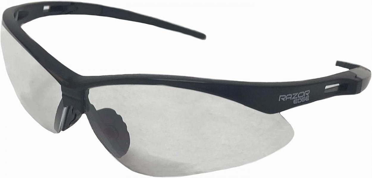 Clear Safety Glasses Rubber Temples Anti-Scratch (12 pack) Clear Safety Glasses Rubber Temples Anti-Scratch (12 pack)